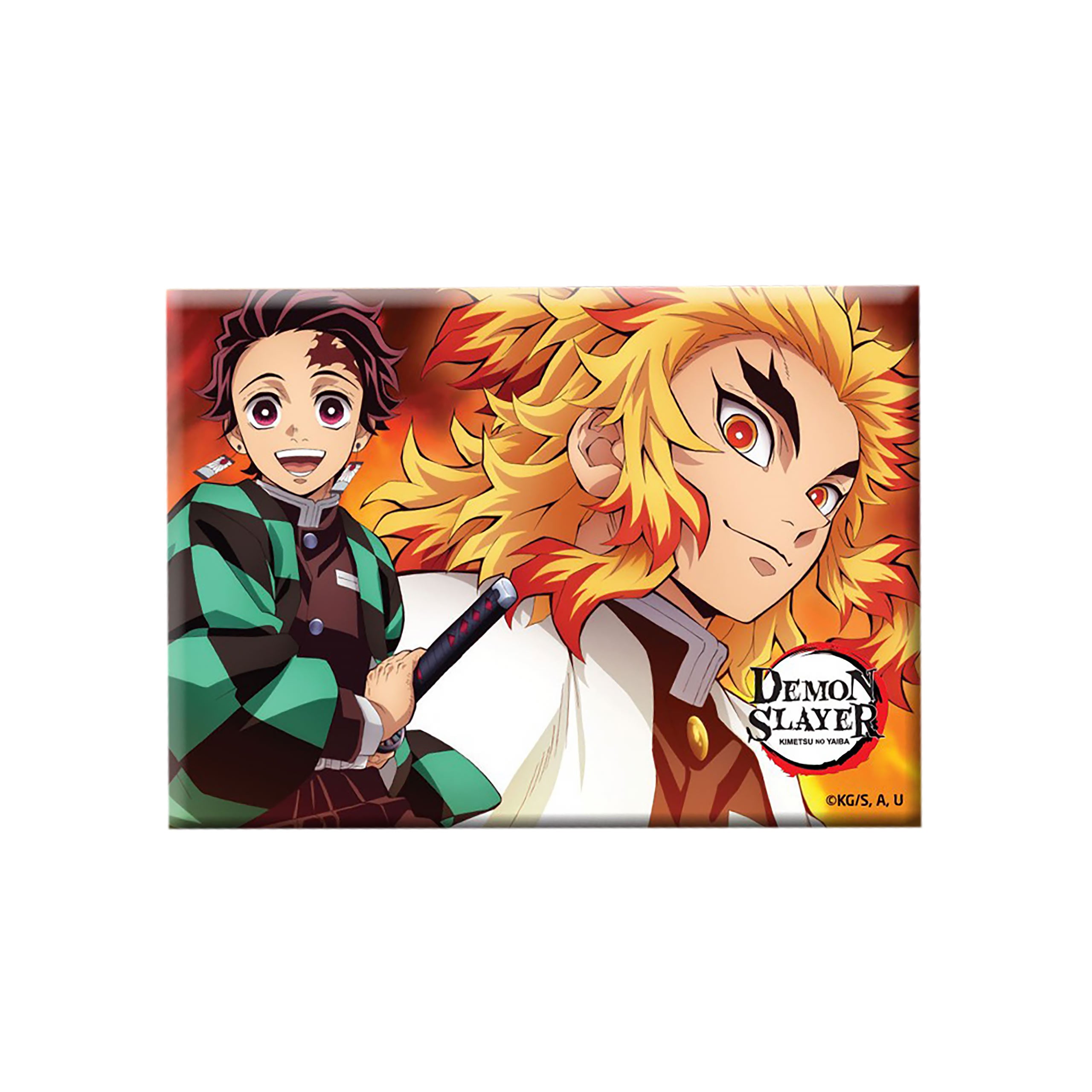 Imagen del producto Demon Slayer - Imán de Tanjiro & Kyojuro