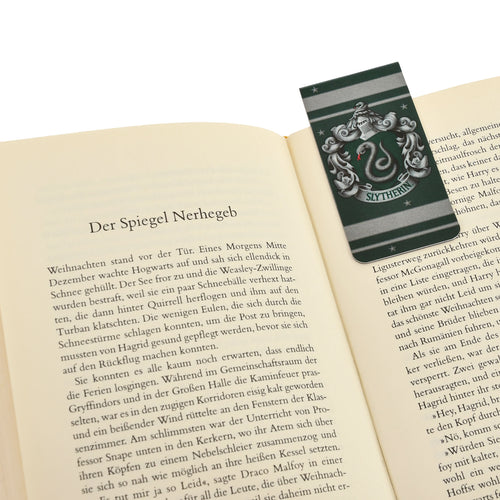 Imagen del producto Harry Potter - Marcador de libros magnético de Slytherin