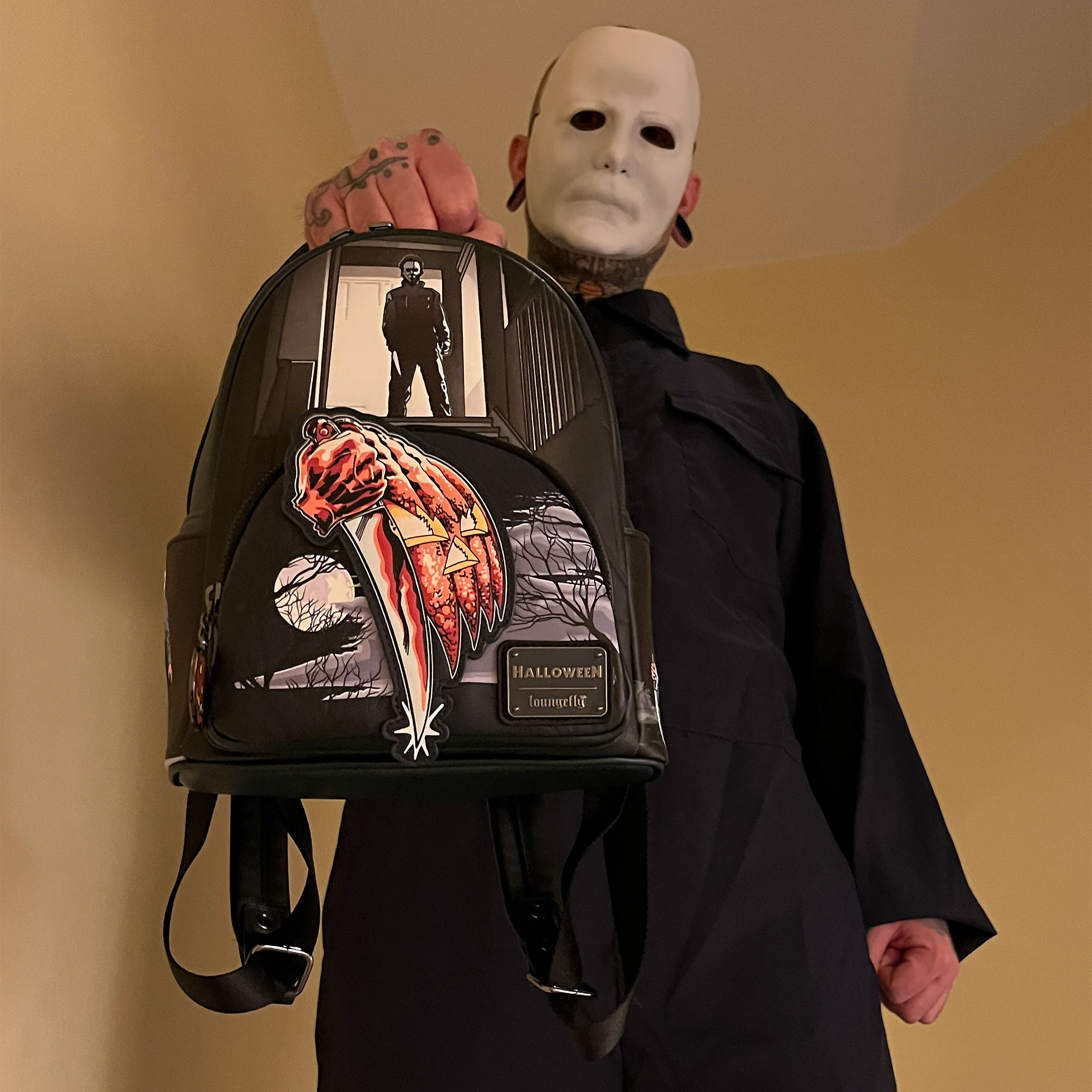 Imagen del producto Halloween - Mini Mochila Michael Myers Glow in the Dark