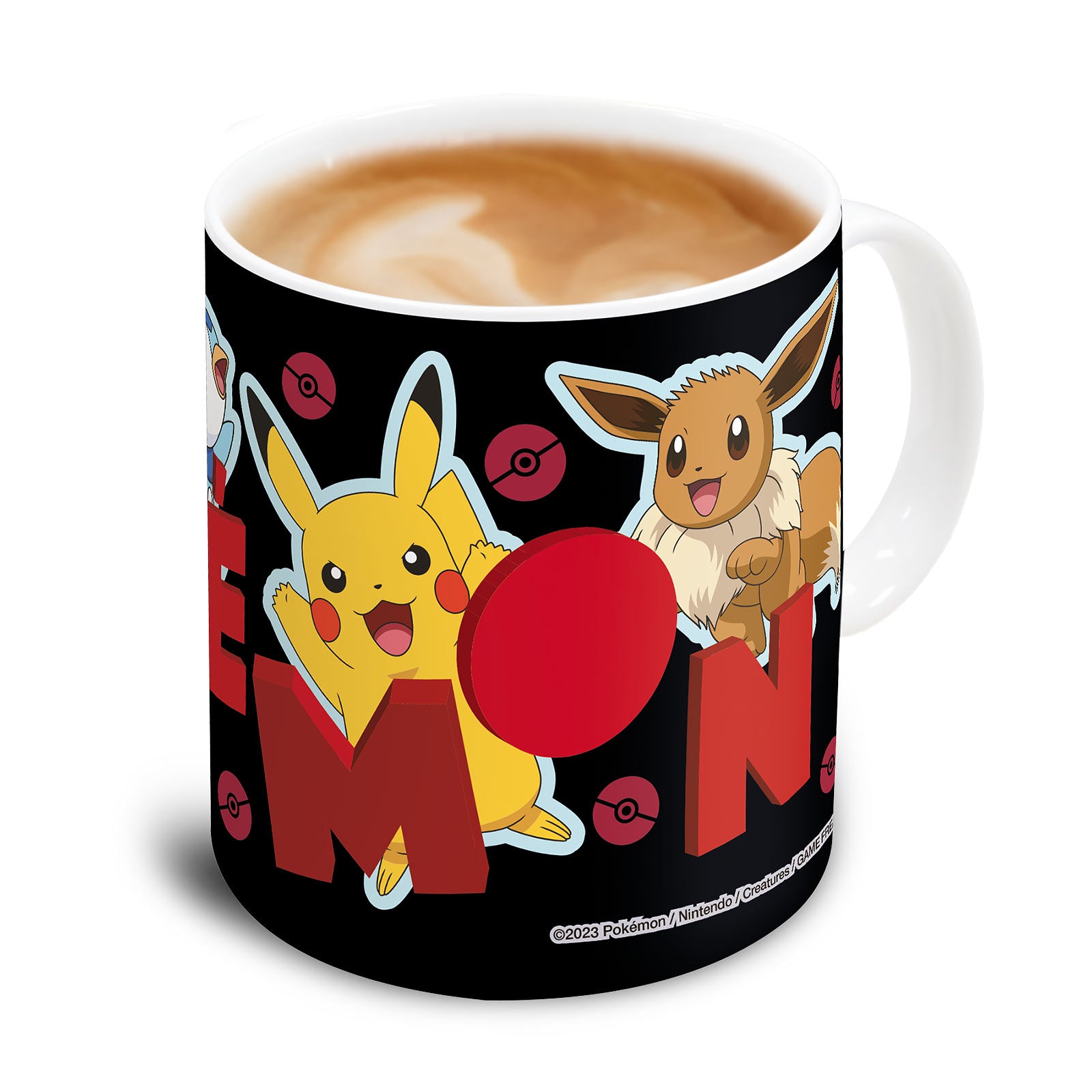 Imagen del producto Pokemon - Taza de efecto térmico del equipo