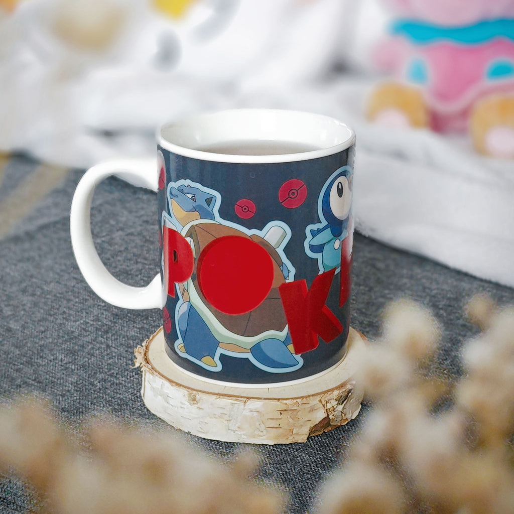 Imagen del producto Pokemon - Taza de efecto térmico del equipo