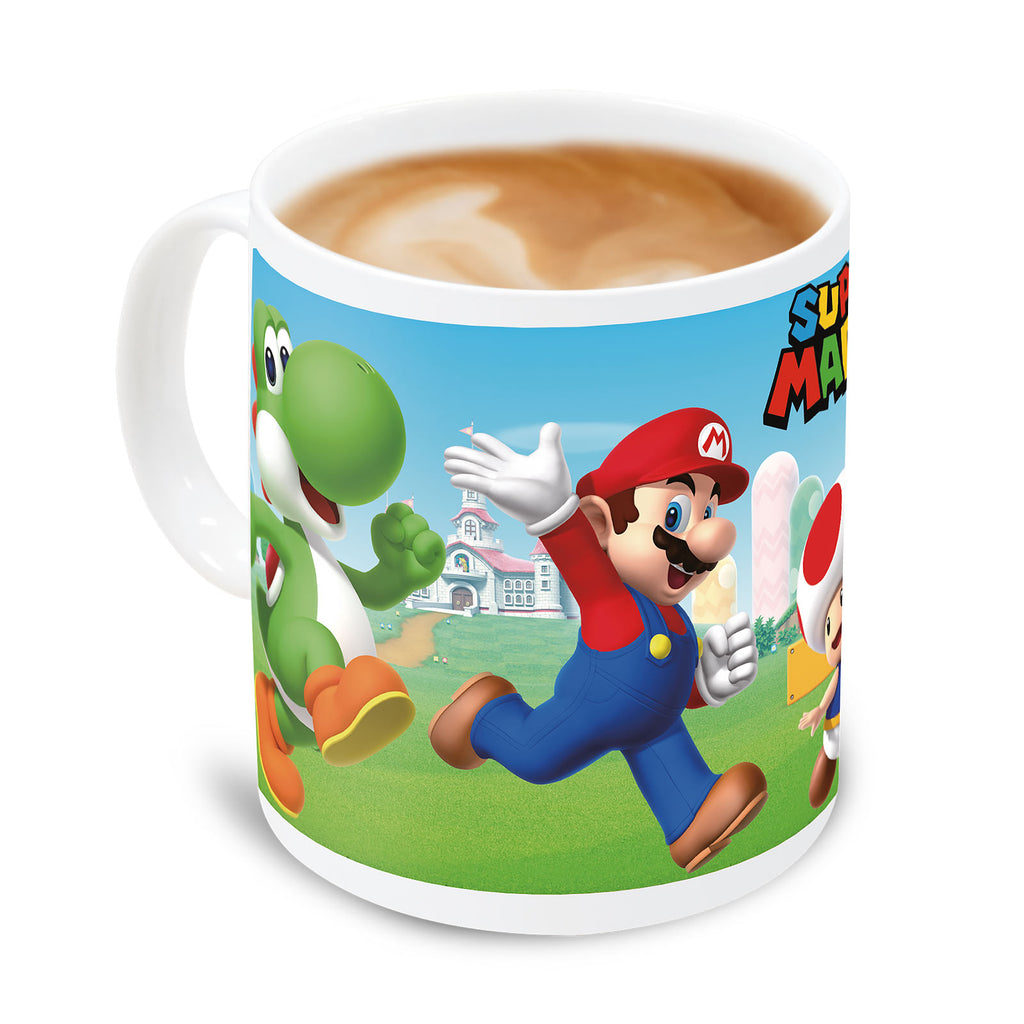 Imagen del producto Super Mario - Taza termoefecto del equipo