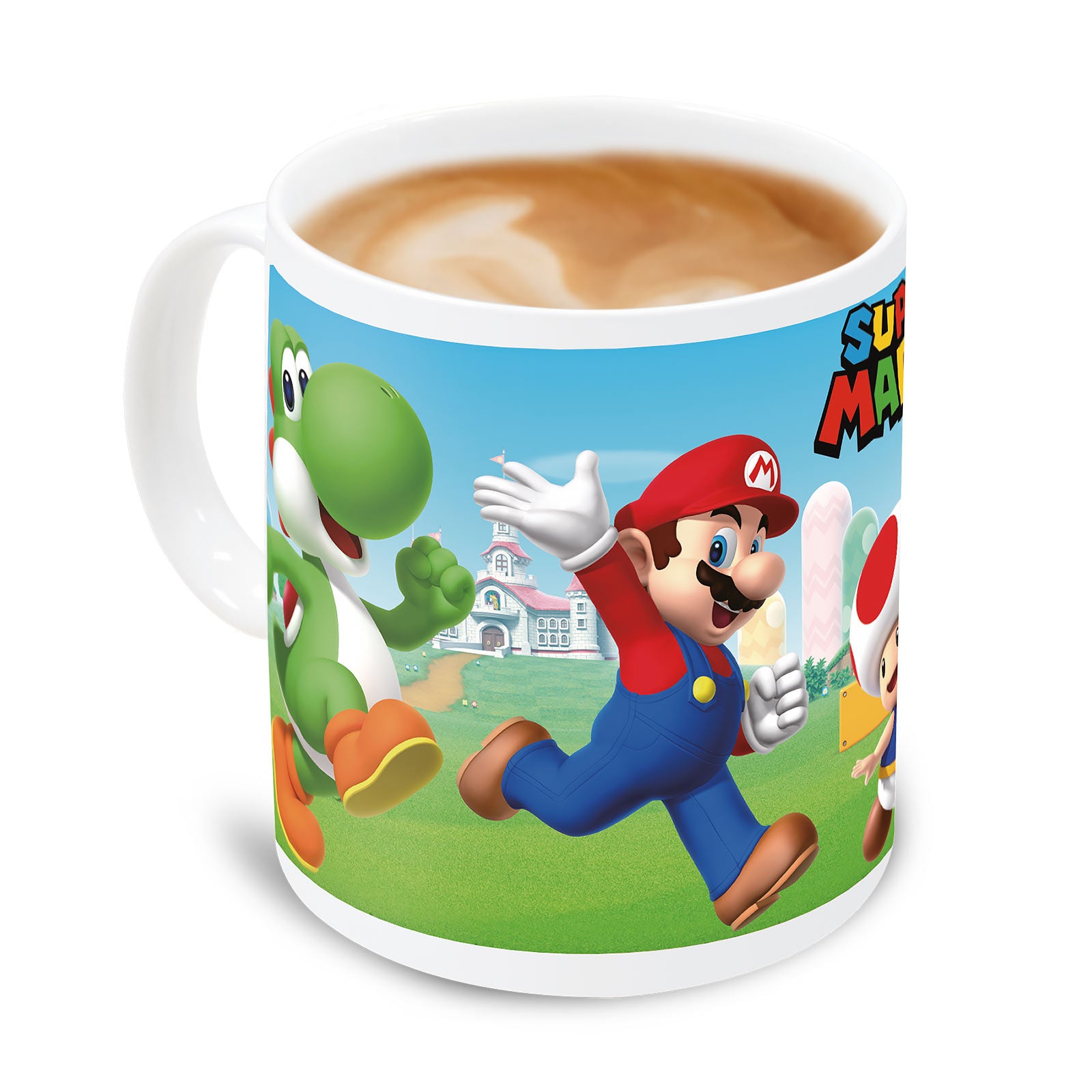 Imagen del producto Super Mario - Taza termoefecto del equipo