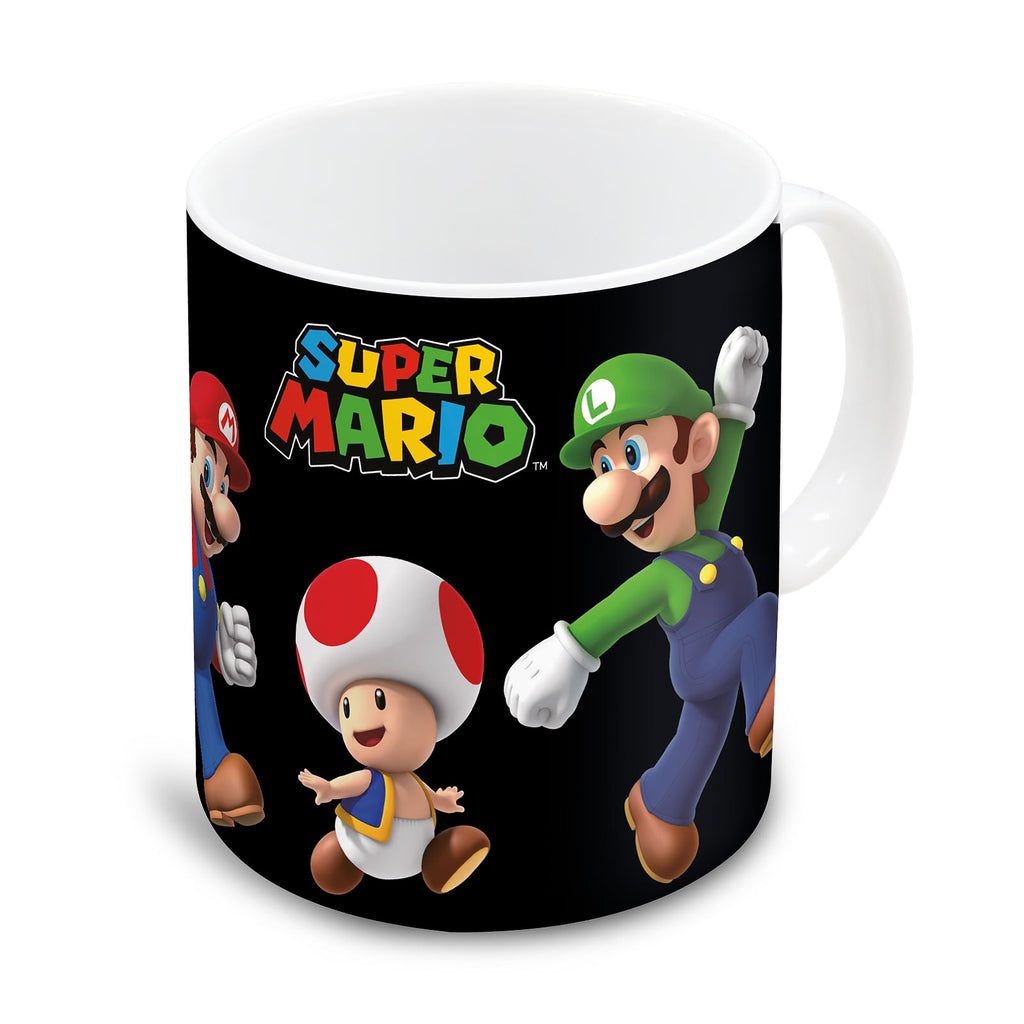 Imagen del producto Super Mario - Taza termoefecto del equipo