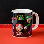 Imagen del producto Super Mario - Taza termoefecto del equipo
