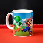 Imagen del producto Super Mario - Taza termoefecto del equipo