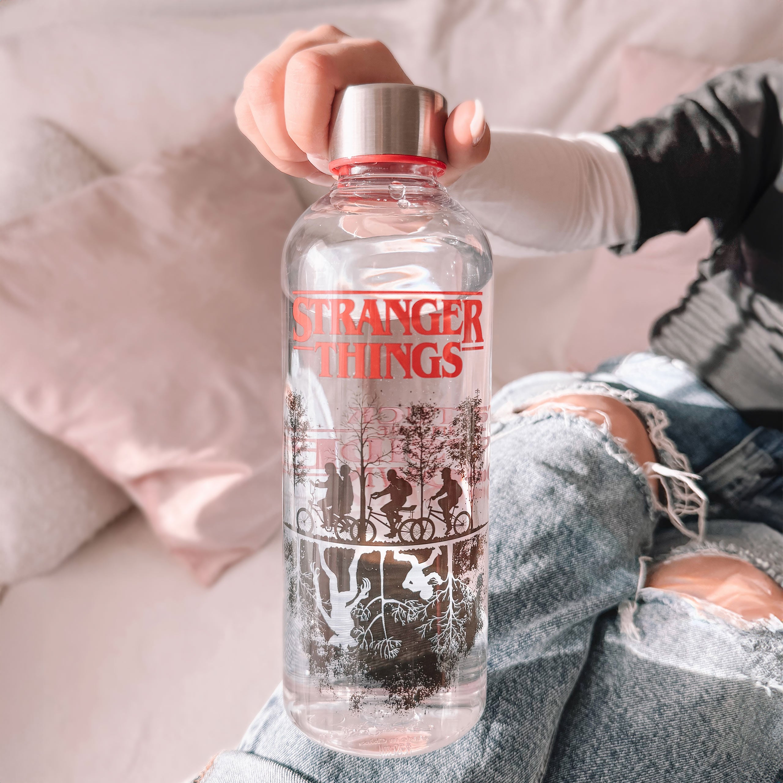 Imagen del producto Stranger Things - Botella de Agua Upside Down