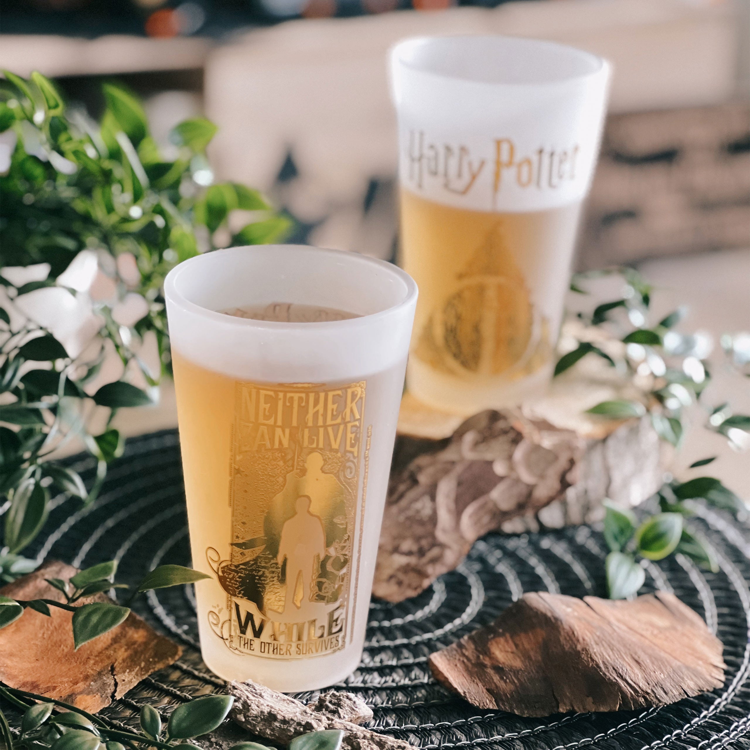 Imagen del producto Harry Potter - Set de 2 vasos Reliquias de la Muerte