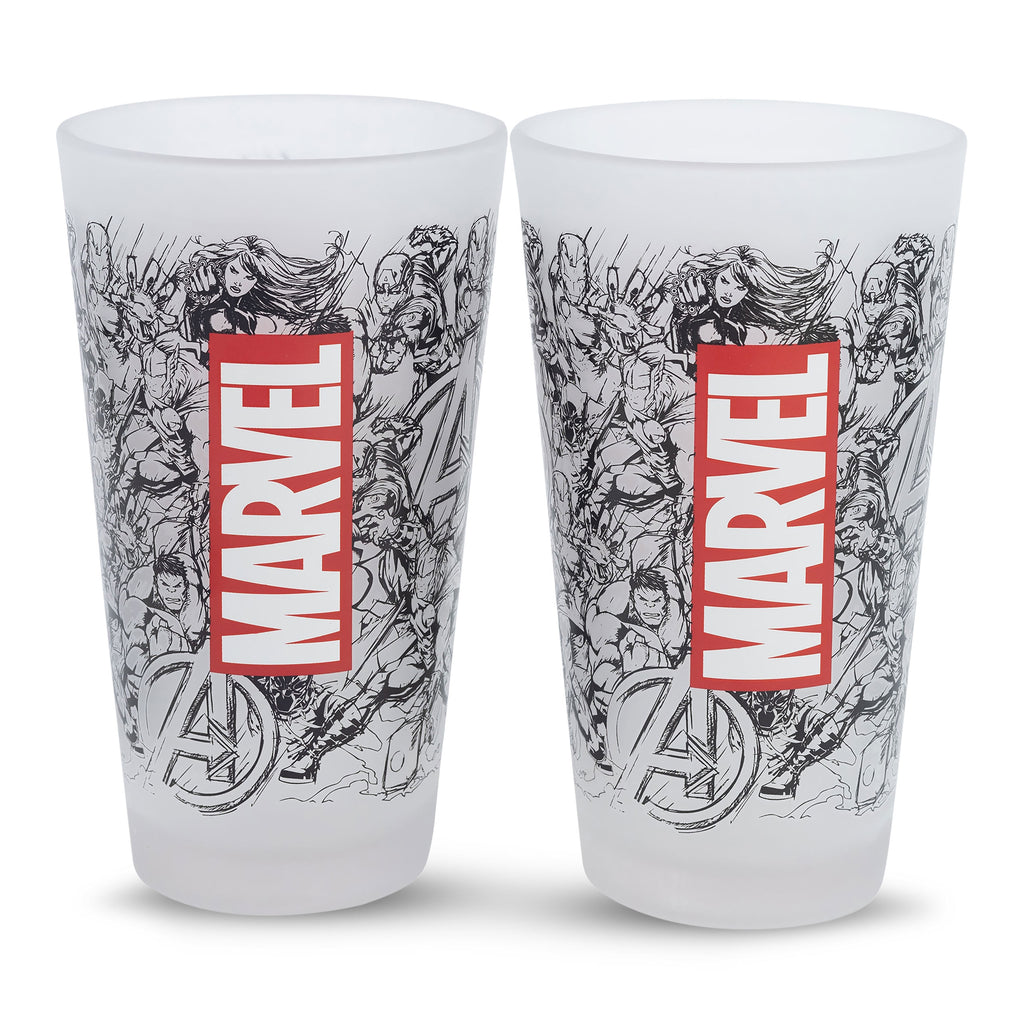 Imagen del producto Marvel - Juego de vasos de cómics de 2 piezas