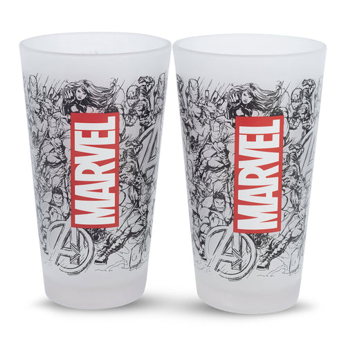 Imagen del producto Marvel - Juego de vasos de cómics de 2 piezas