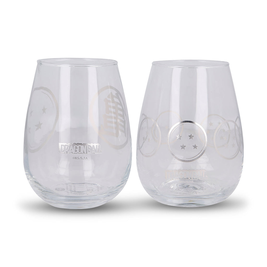 Imagen del producto Dragon Ball - Set de 2 vasos Dragon Balls y símbolo Kame