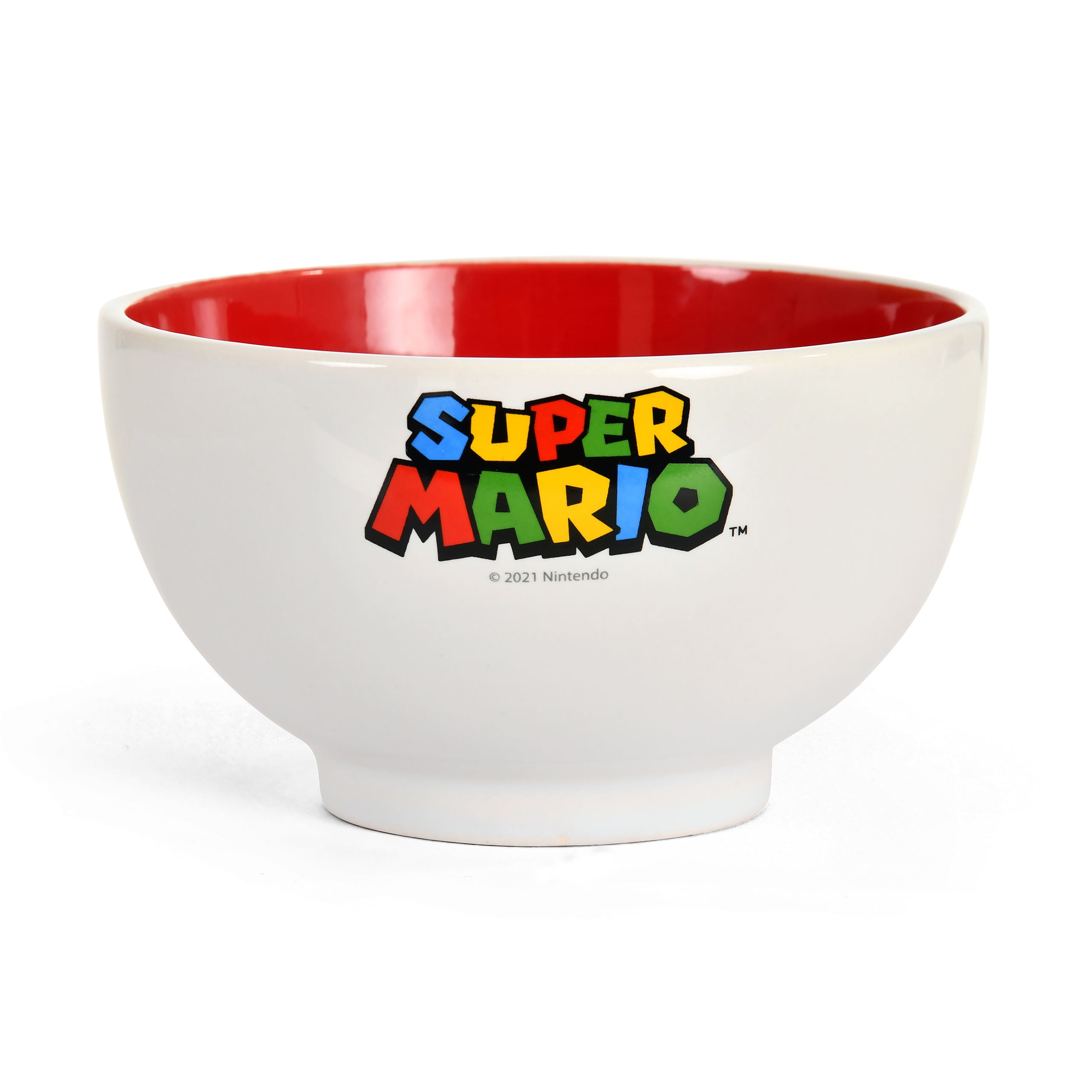 Imagen del producto Super Mario - Tazón de cereales con logo