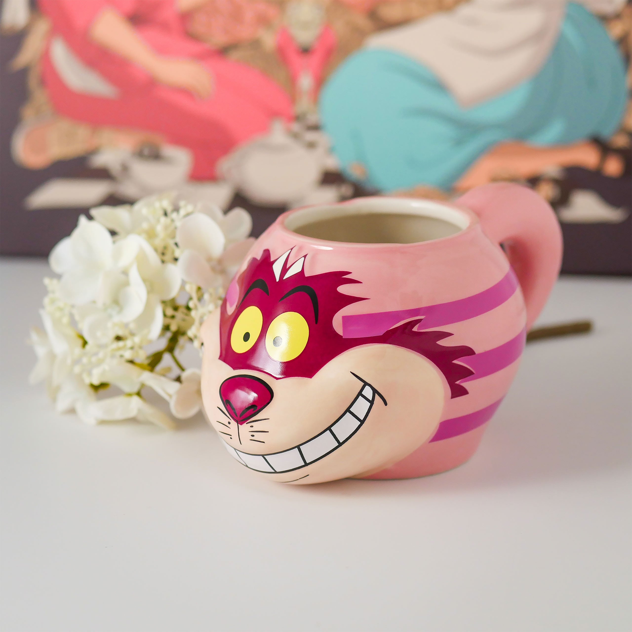 Imagen del producto Alicia en el país de las maravillas - Taza 3D del Gato de Cheshire