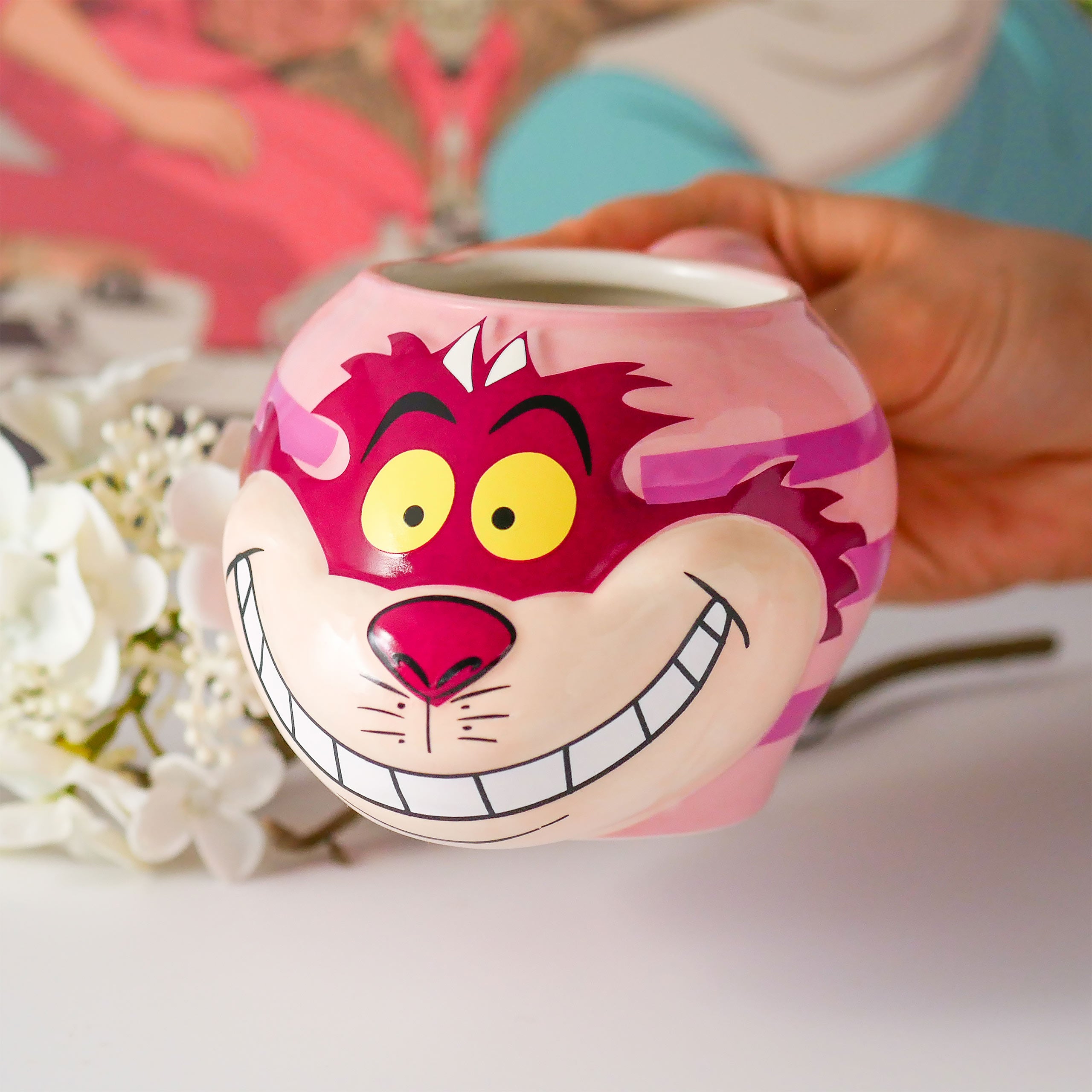 Imagen del producto Alicia en el país de las maravillas - Taza 3D del Gato de Cheshire