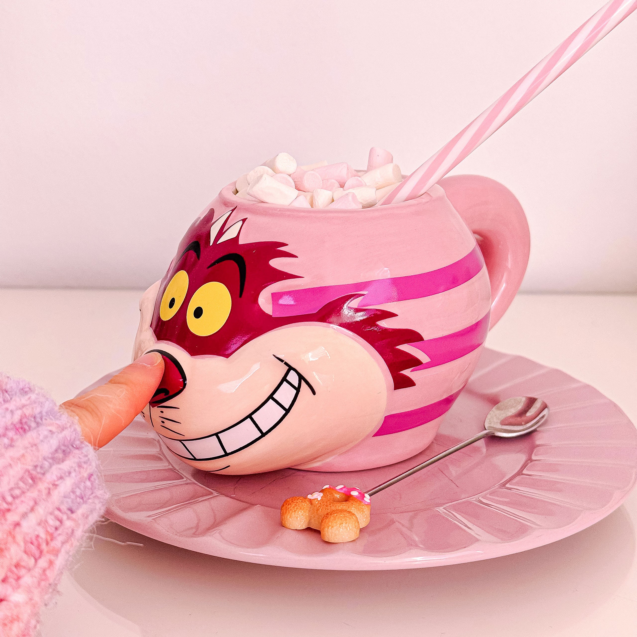 Imagen del producto Alicia en el país de las maravillas - Taza 3D del Gato de Cheshire