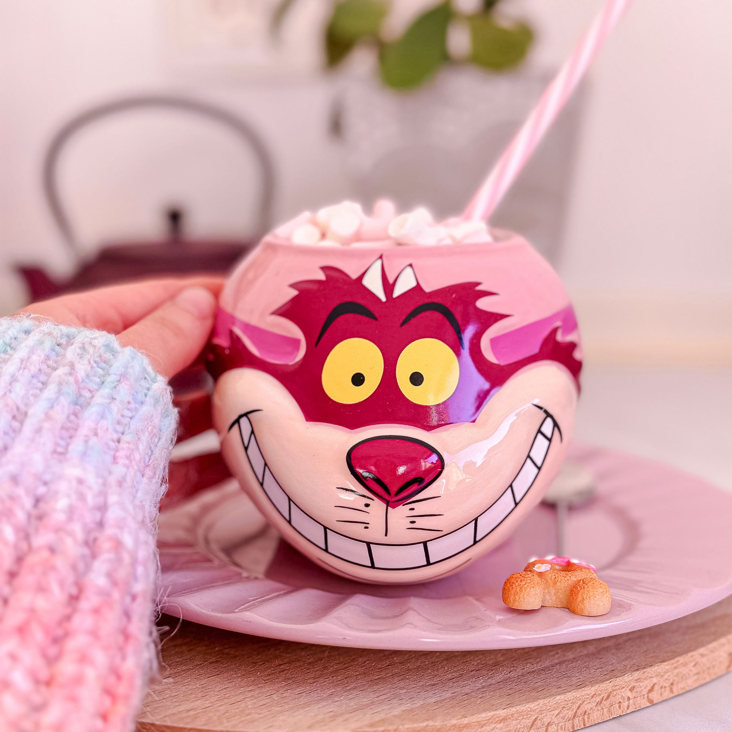 Imagen del producto Alicia en el país de las maravillas - Taza 3D del Gato de Cheshire