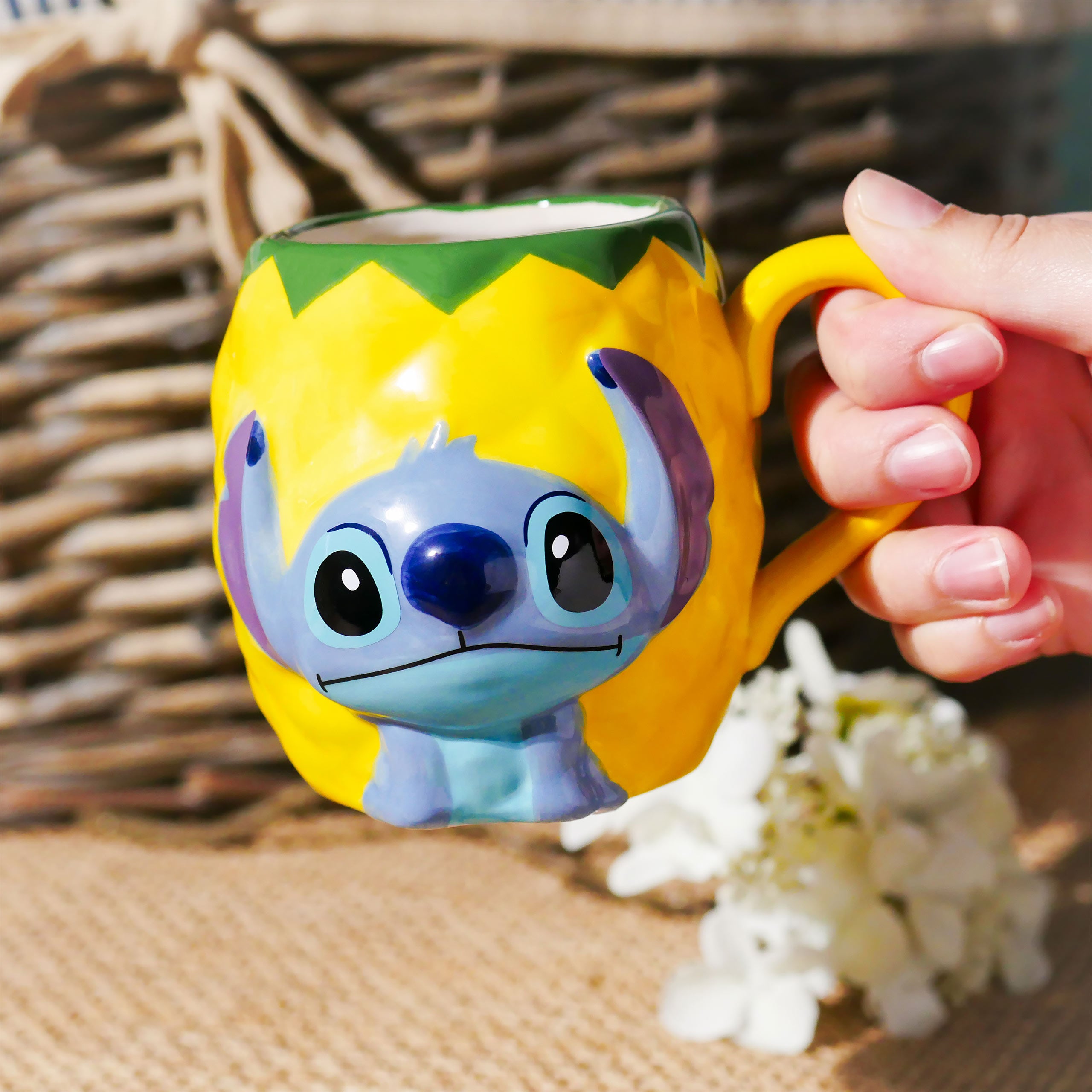 Imagen del producto Taza 3D Stitch Piña - Lilo & Stitch