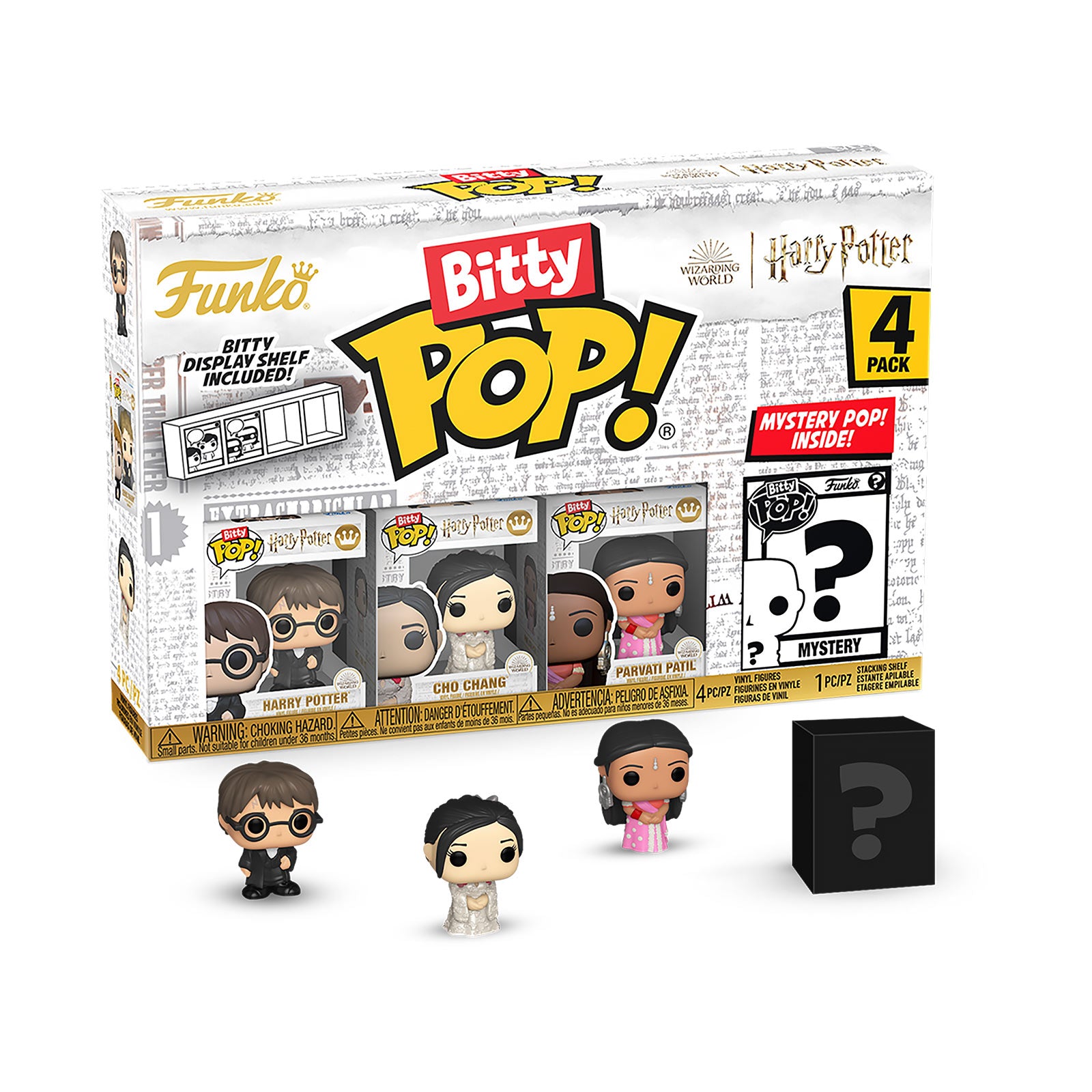 Imagen del producto Harry Potter - Funko Bitty Pop Set de 4 figuras Baile de Navidad Serie 1
