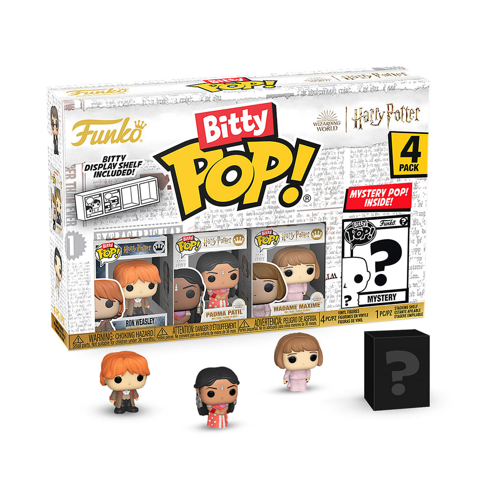 Imagen del producto Harry Potter - Set de 4 figuras Funko Bitty Pop Serie 3 Baile de Navidad