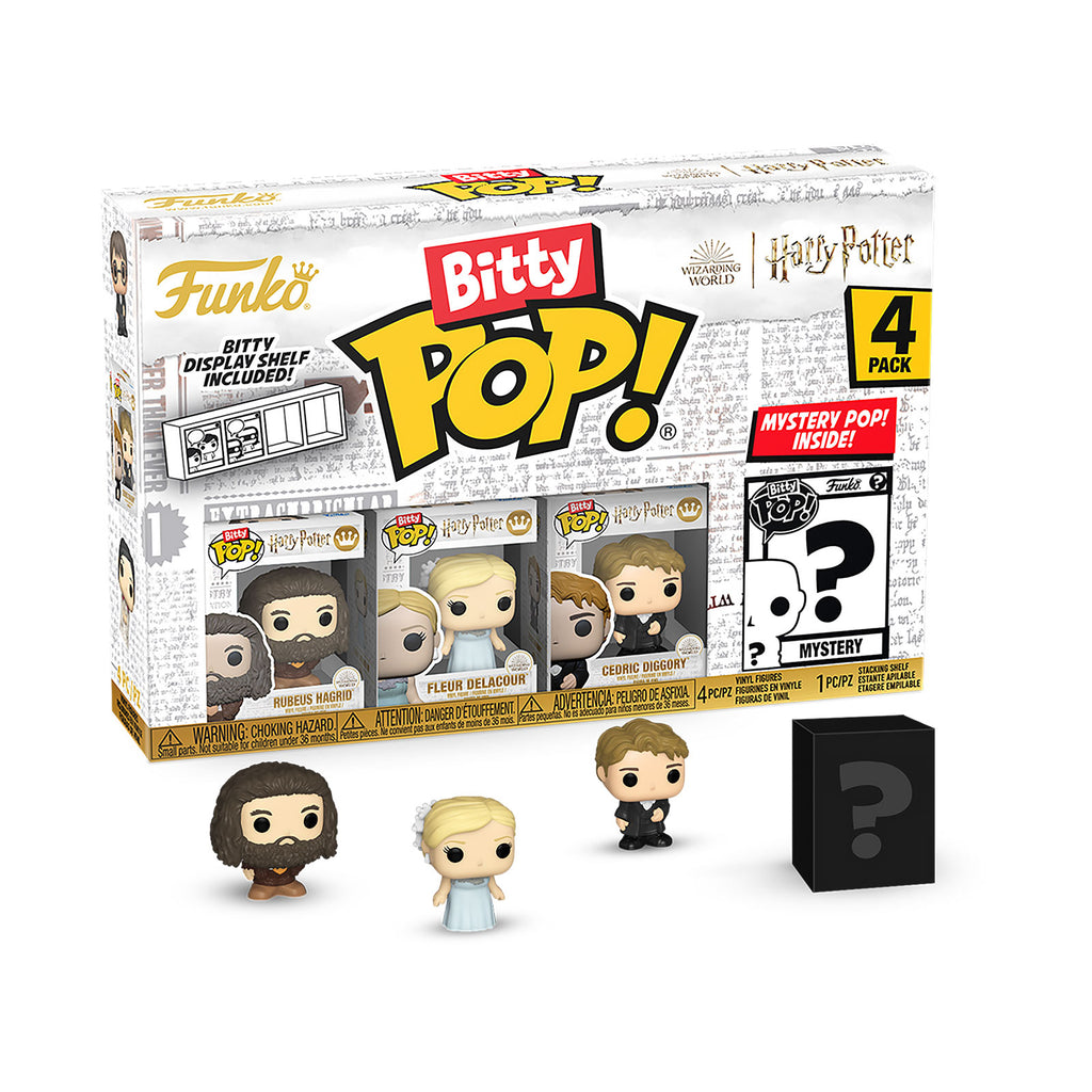 Imagen del producto Harry Potter - Set de 4 figuras Funko Bitty Pop Baile de Navidad Serie 4