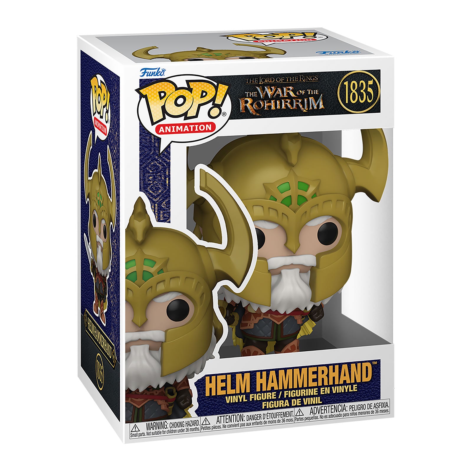 Imagen del producto La Batalla de los Rohirrim Helm Hammerhand Figura Funko Pop - El Señor de los Anillos