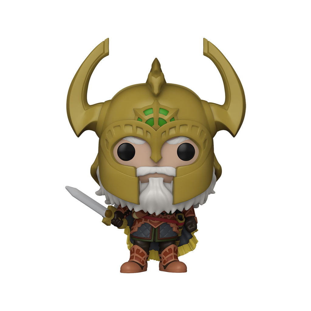 Imagen del producto La Batalla de los Rohirrim Helm Hammerhand Figura Funko Pop - El Señor de los Anillos