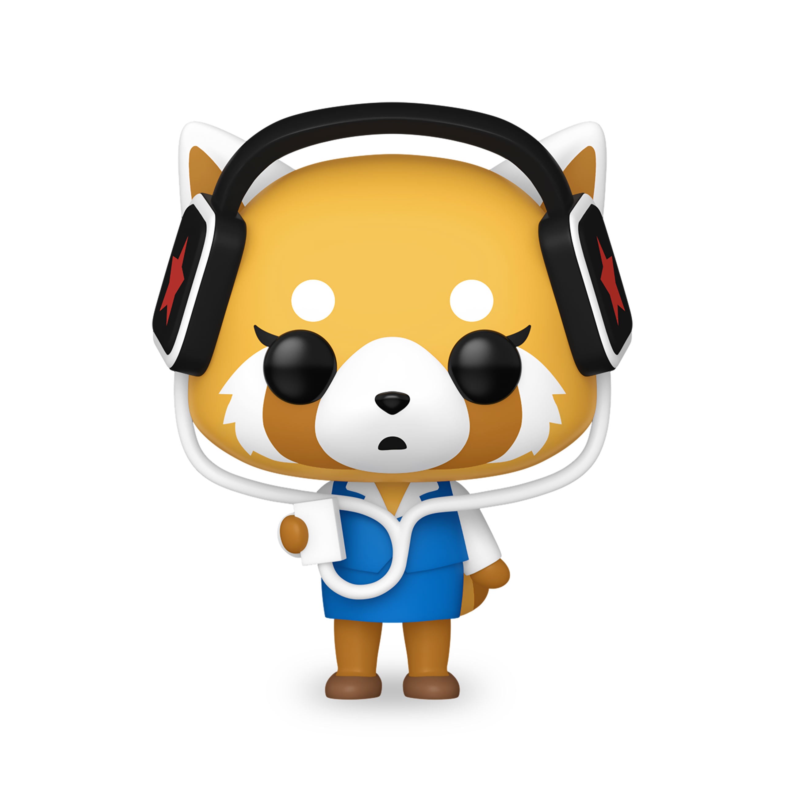 Imagen del producto Figura Funko Pop de Aggretsuko con auriculares