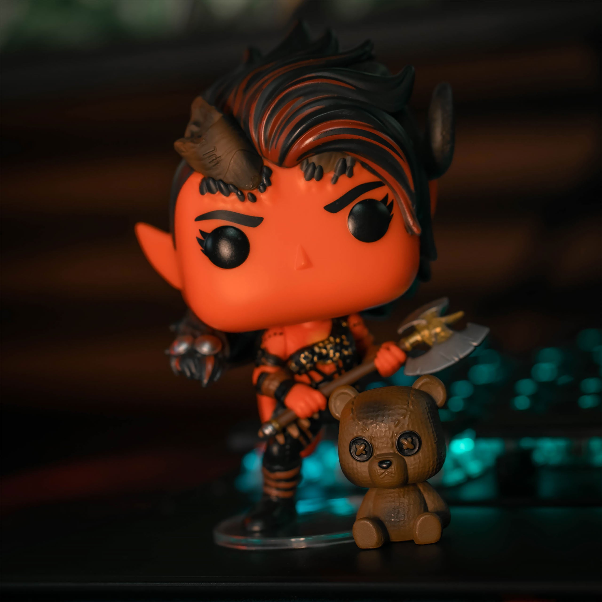 Imagen del producto Baldur's Gate - Karlach con Clive Figura Funko Pop