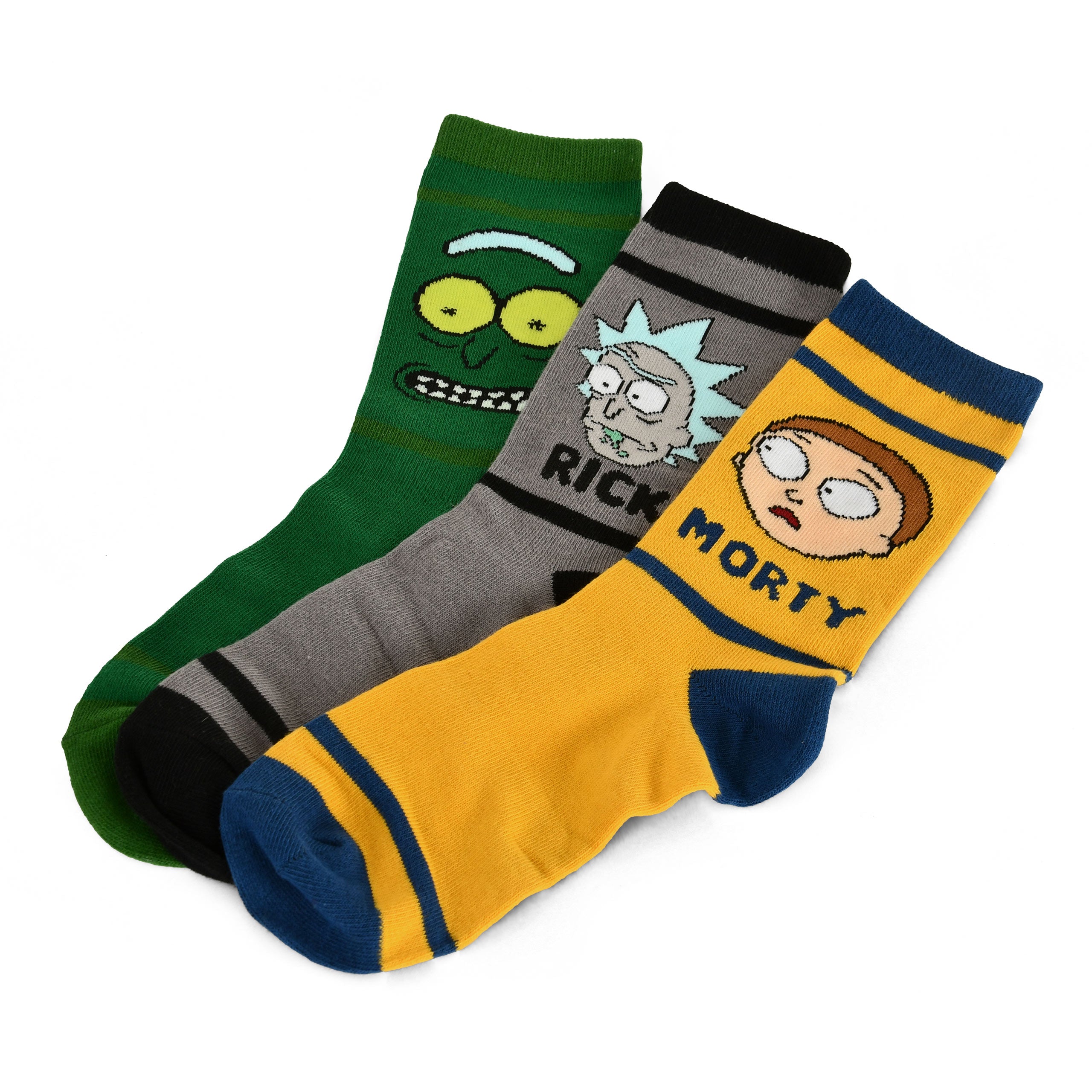 Imagen del producto Calcetines de Personajes Juego de 3 en Caja de Regalo - Rick y Morty