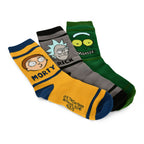 Imagen del producto Calcetines de Personajes Juego de 3 en Caja de Regalo - Rick y Morty