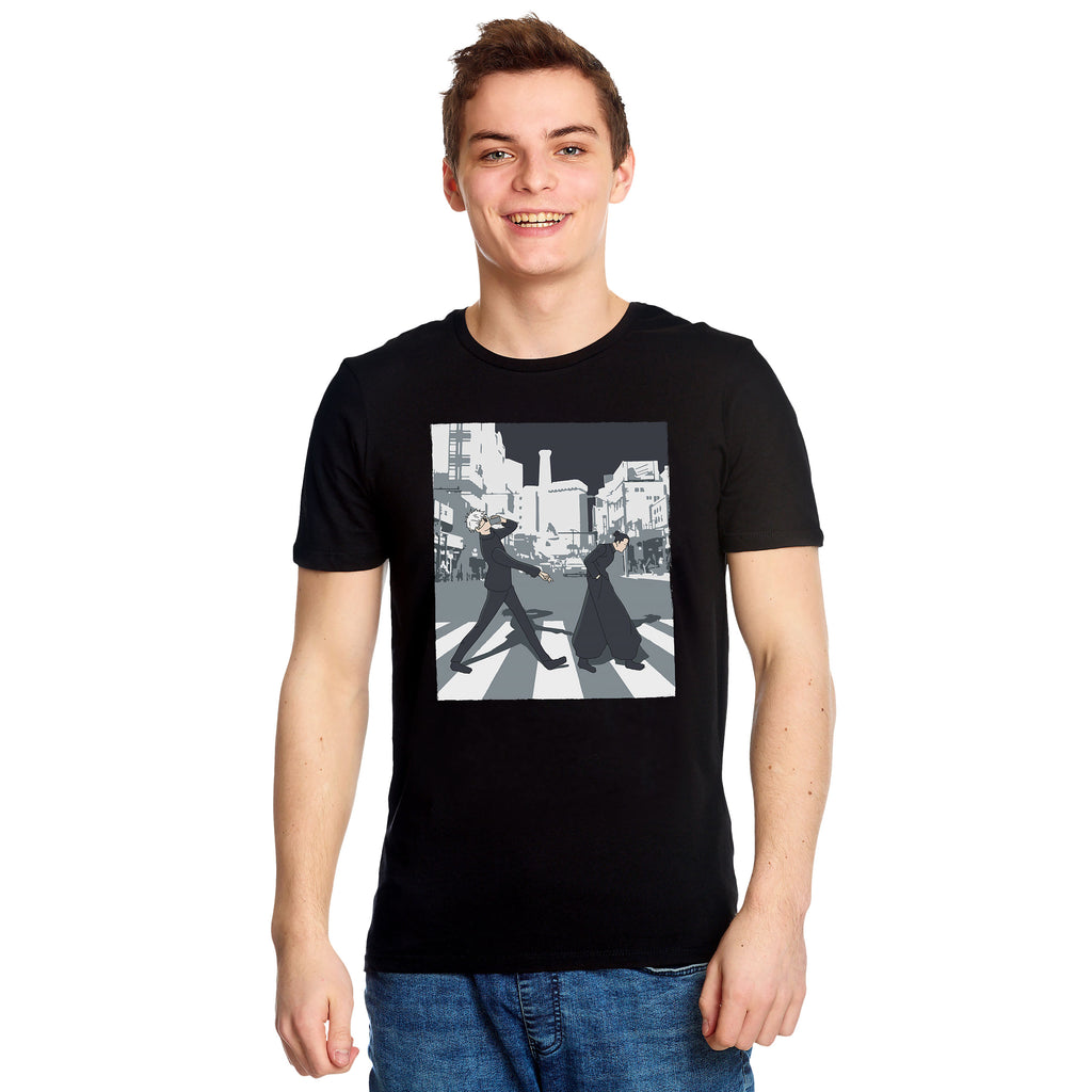 Imagen del producto Camiseta Crosswalk para fans de Jujutsu Kaisen negra