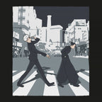 Imagen del producto Camiseta Crosswalk para fans de Jujutsu Kaisen negra