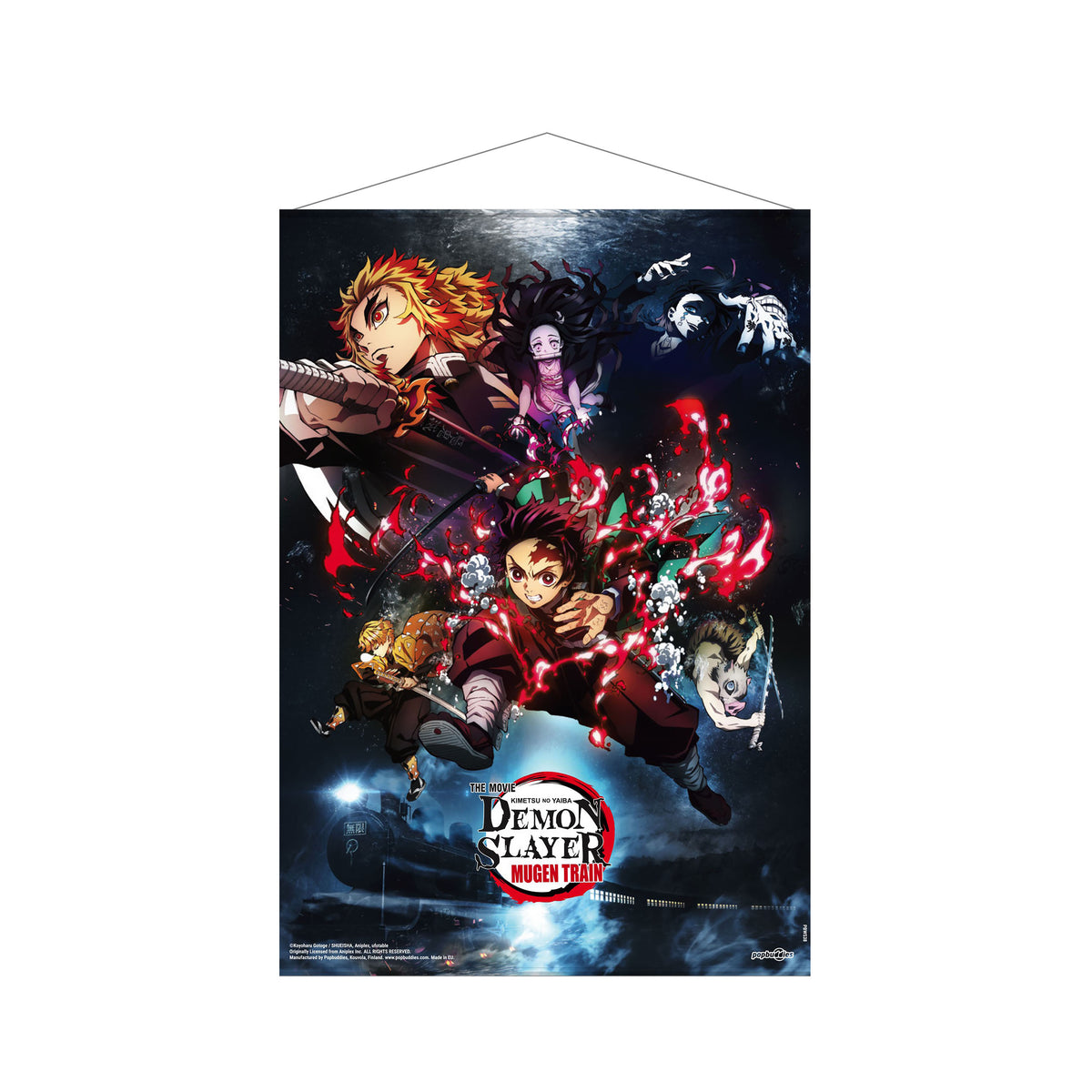 Imagen del producto Demon Slayer - Mugen Train Key Visual Wall Scroll