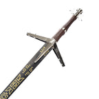 Product image Geralt of Rivia Silver Sword Replica with Scabbard for Witcher Fans