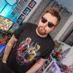 Imagen del producto Camiseta negra Deadpool y Wolverine Double Trouble