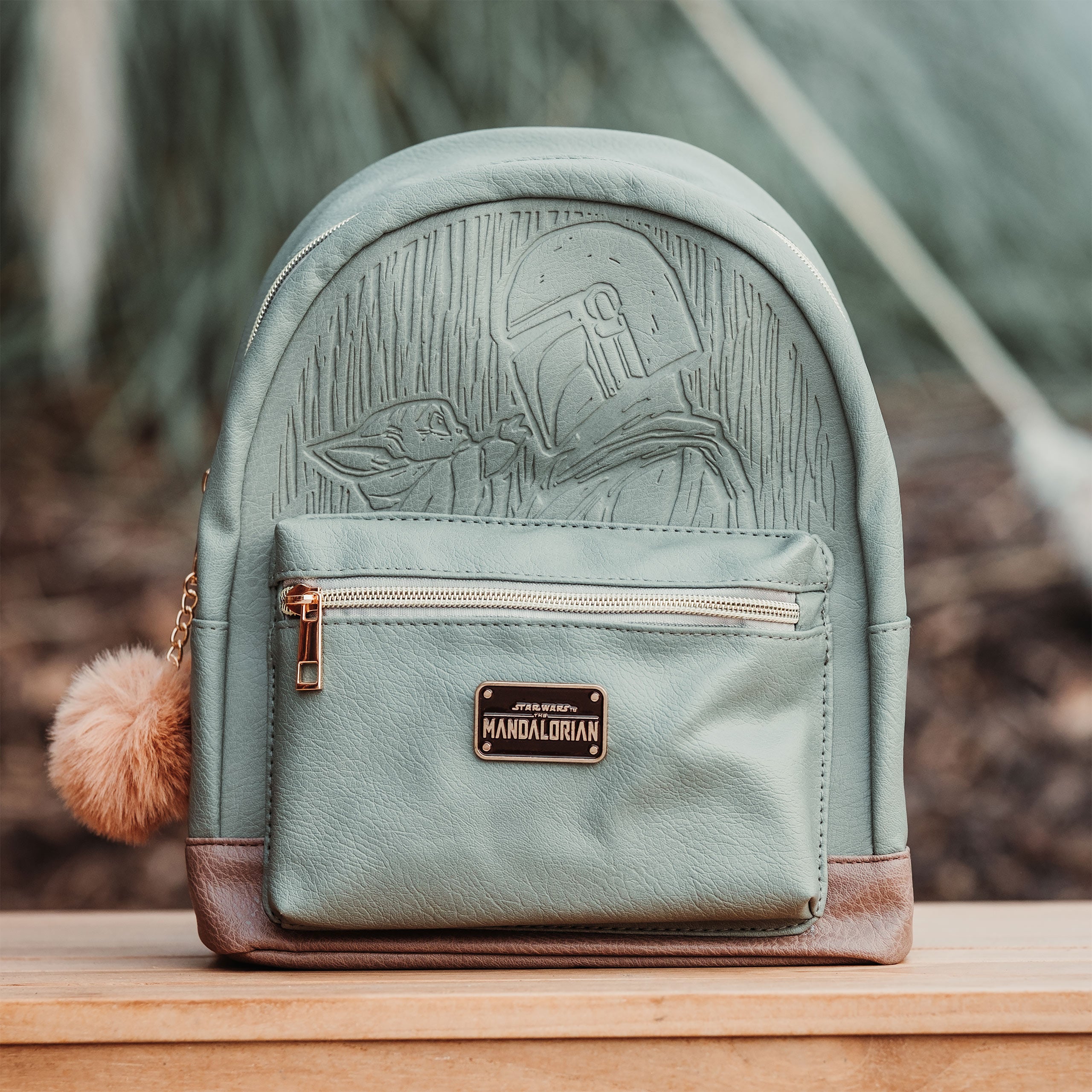 Imagen del producto Grogu con Mando Mini Mochila - Star Wars The Mandalorian