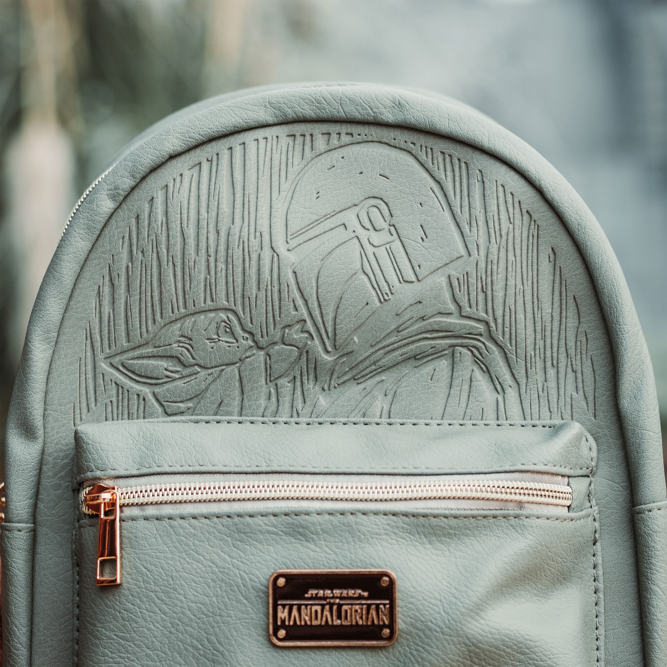 Imagen del producto Grogu con Mando Mini Mochila - Star Wars The Mandalorian