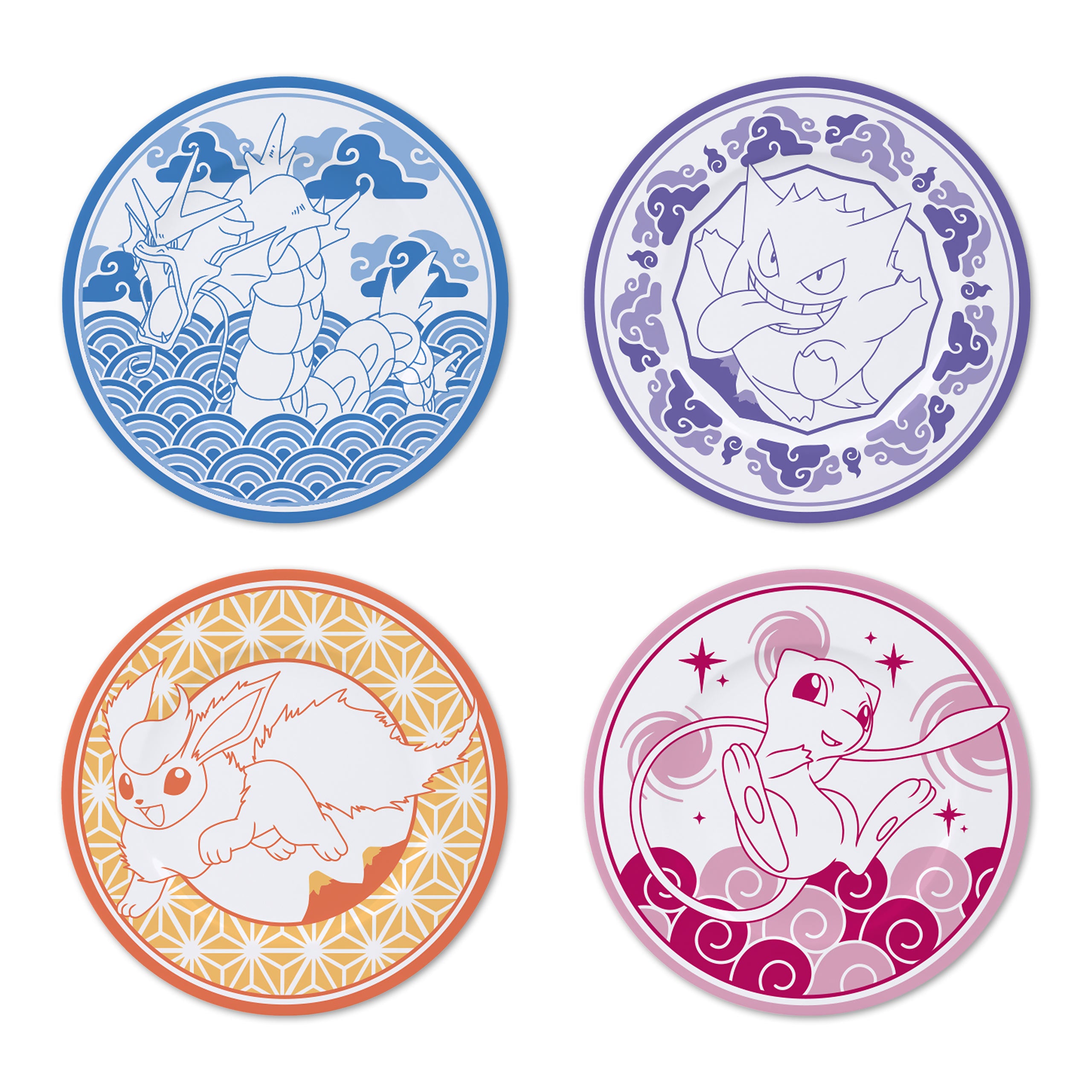 Imagen del producto Pokémon - Juego de platos japonés