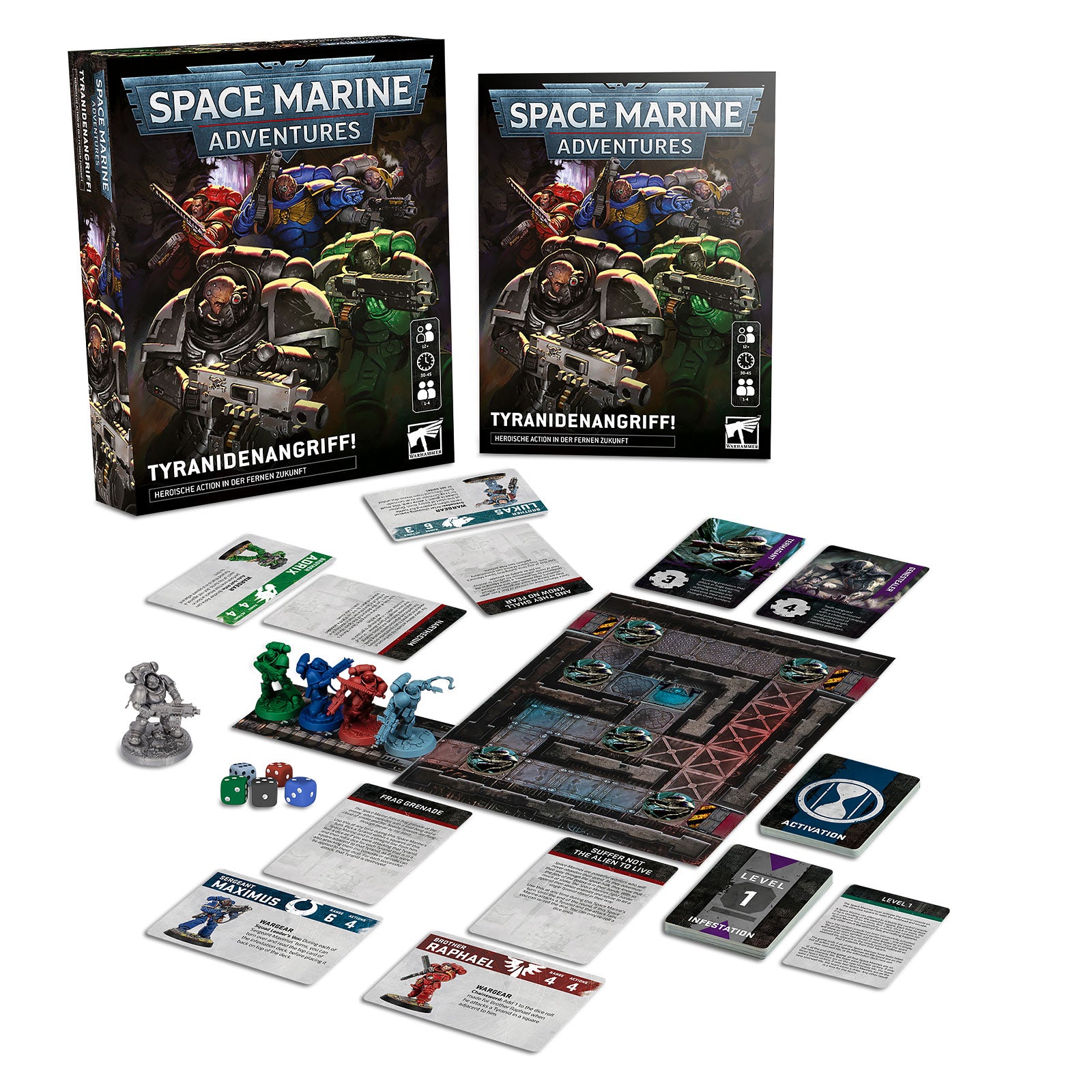Imagen del producto Space Marine Adventures - Juego de estrategia de asalto Tyranid
