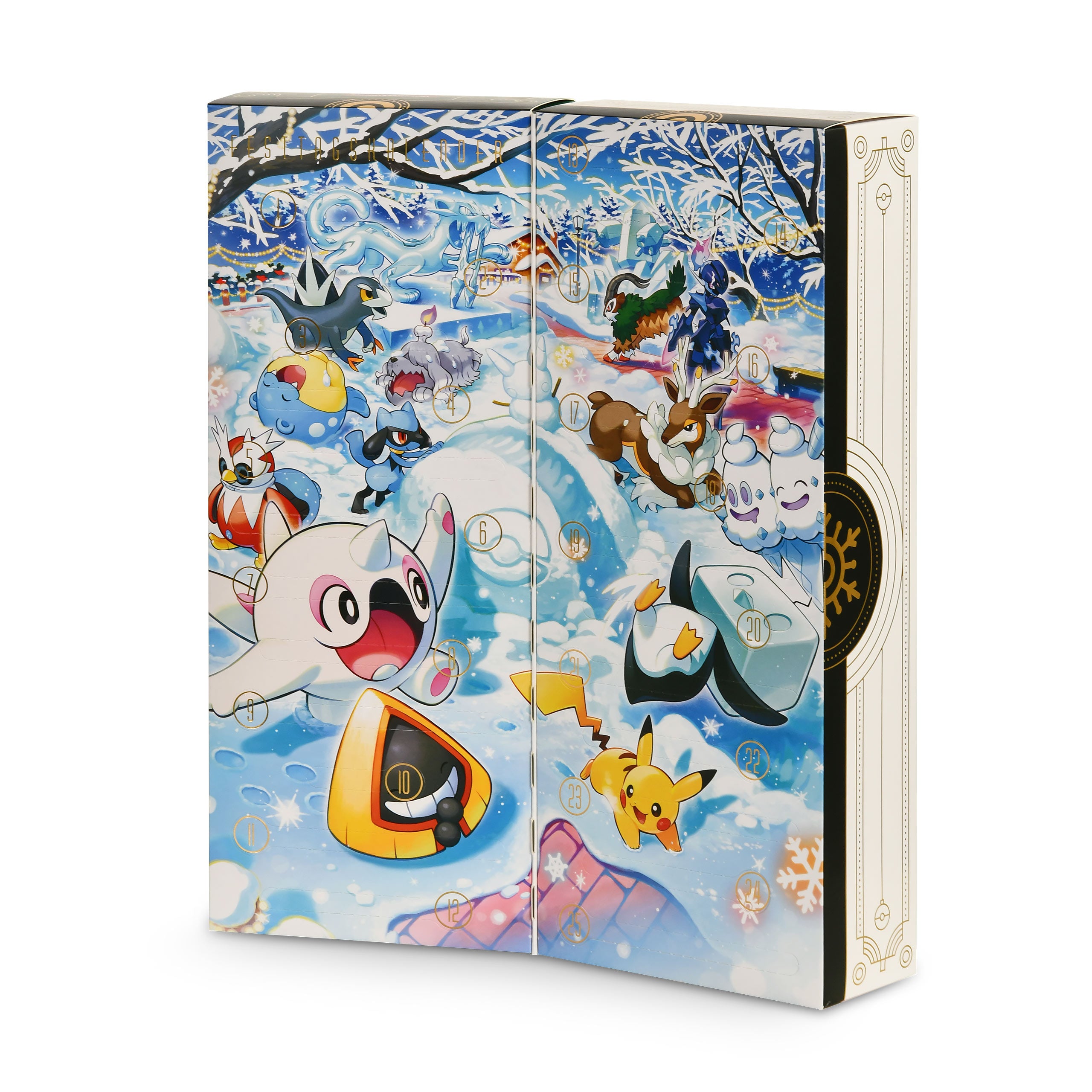 Imagen del producto Tarjetas Pokemon - Calendario de Adviento 2024