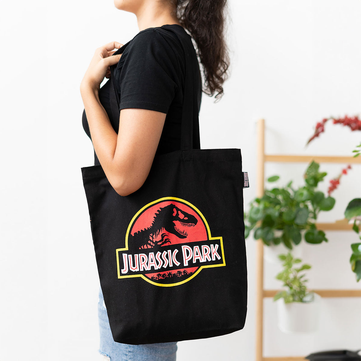 Imagen del producto Jurassic Park - Bolsa de yute con logo de la película