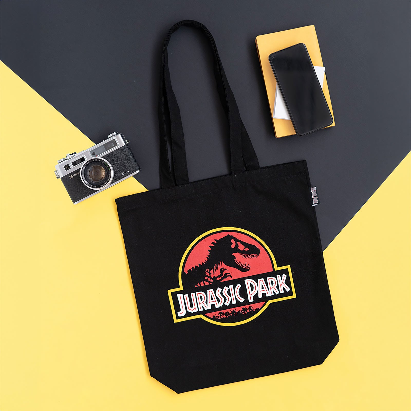 Imagen del producto Jurassic Park - Bolsa de yute con logo de la película