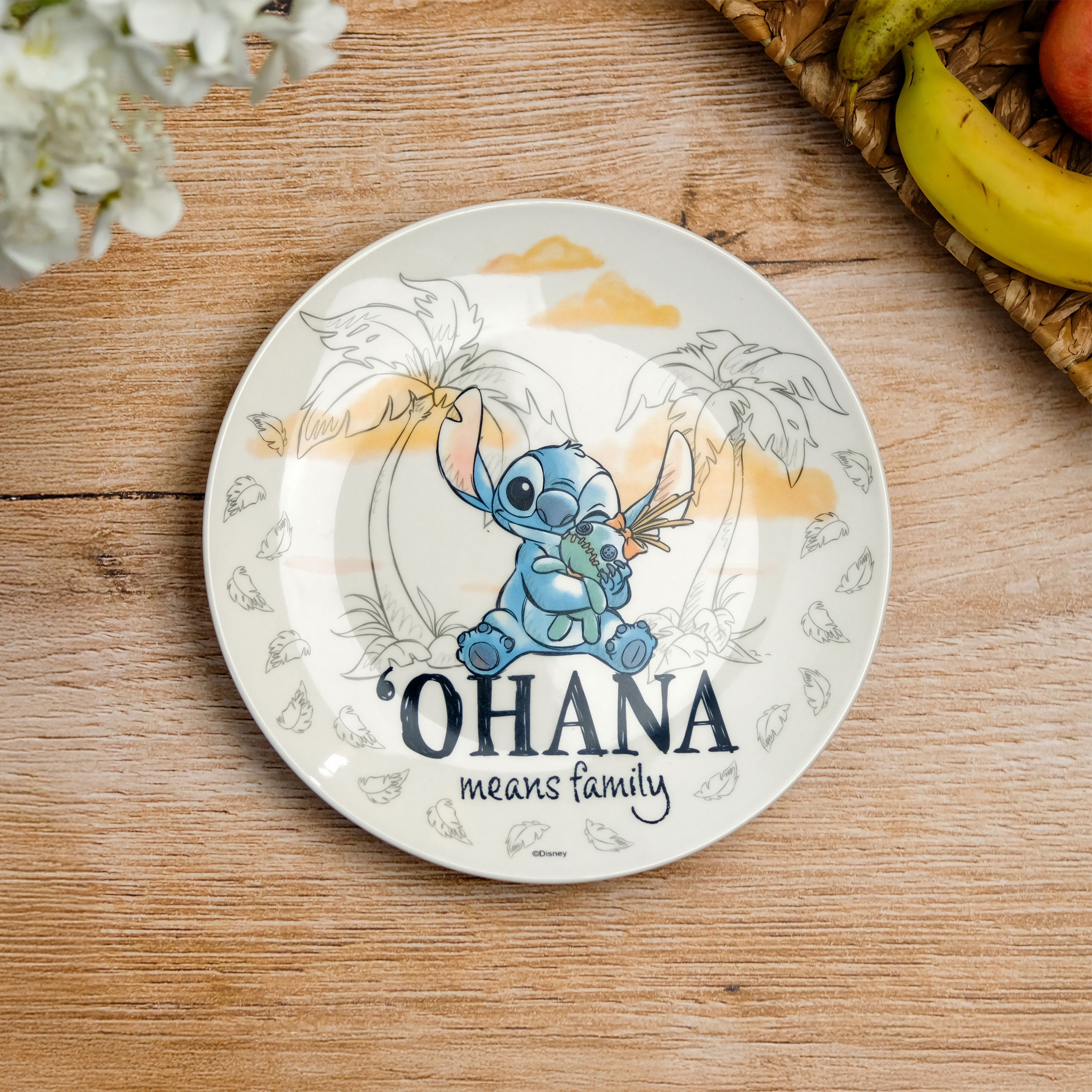 Imagen del producto Juego de platos Stitch Ohana - Lilo & Stitch