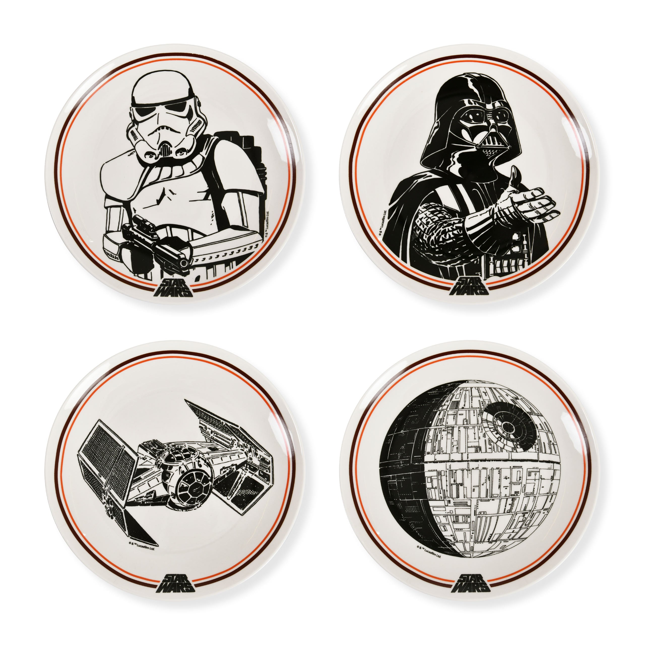 Imagen del producto Star Wars - Set de platos Lado Oscuro