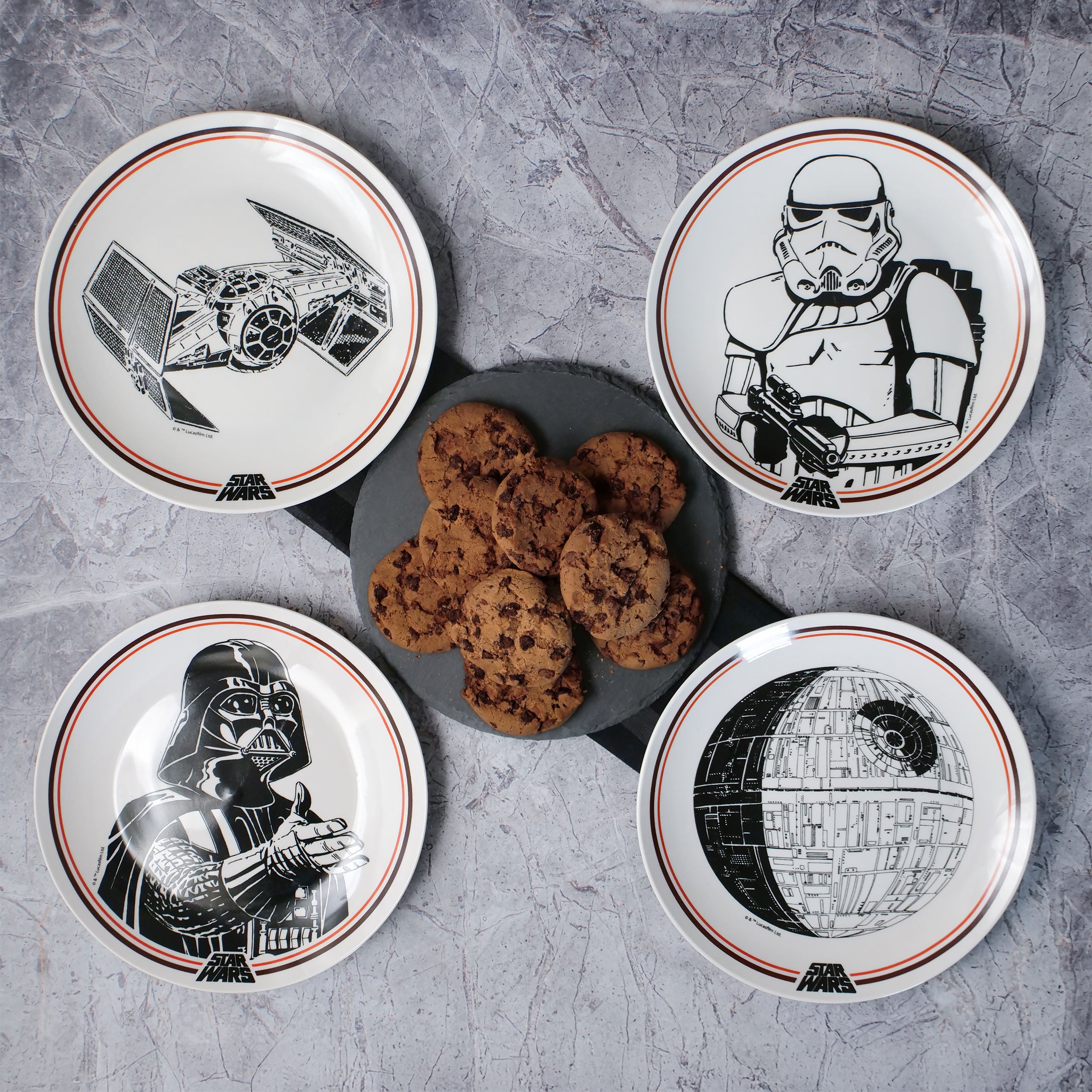 Imagen del producto Star Wars - Set de platos Lado Oscuro