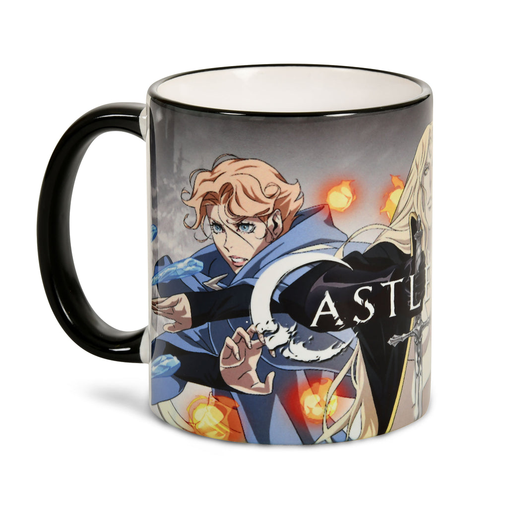 Imagen del producto Taza Collage de Alucard, Trevor y Sypha - Castlevania
