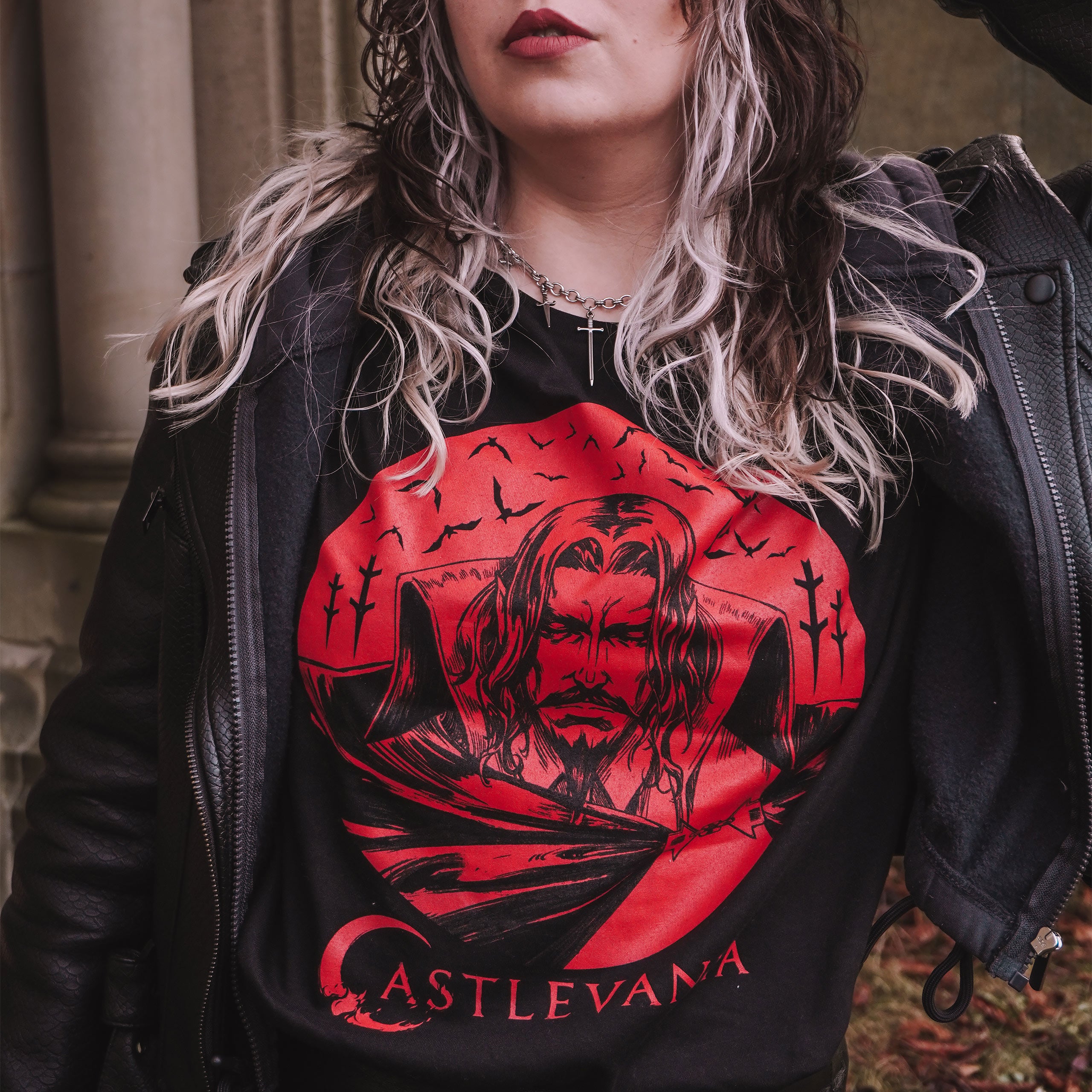 Imagen del producto Castlevania - Camiseta Dracula negra