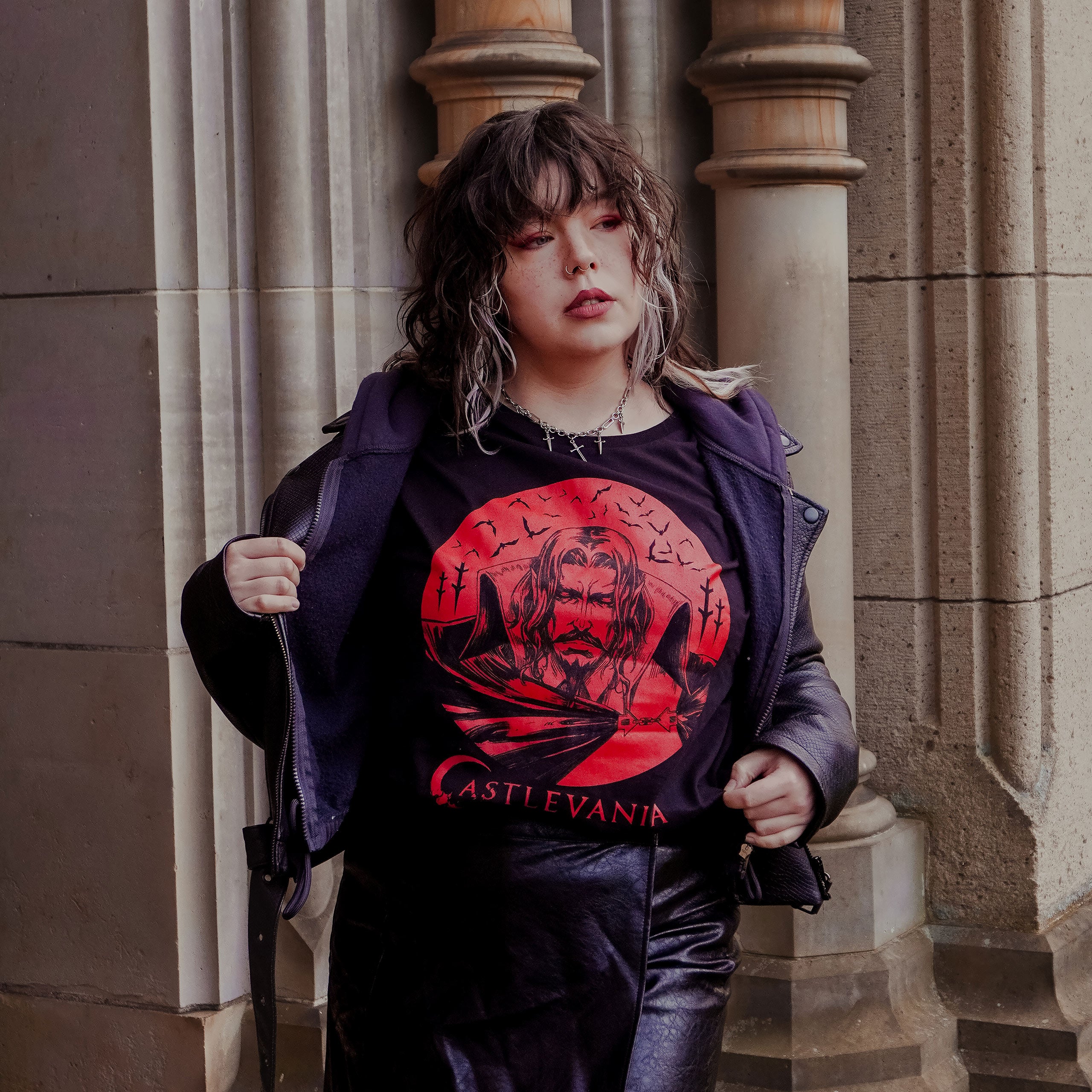 Imagen del producto Castlevania - Camiseta Dracula negra