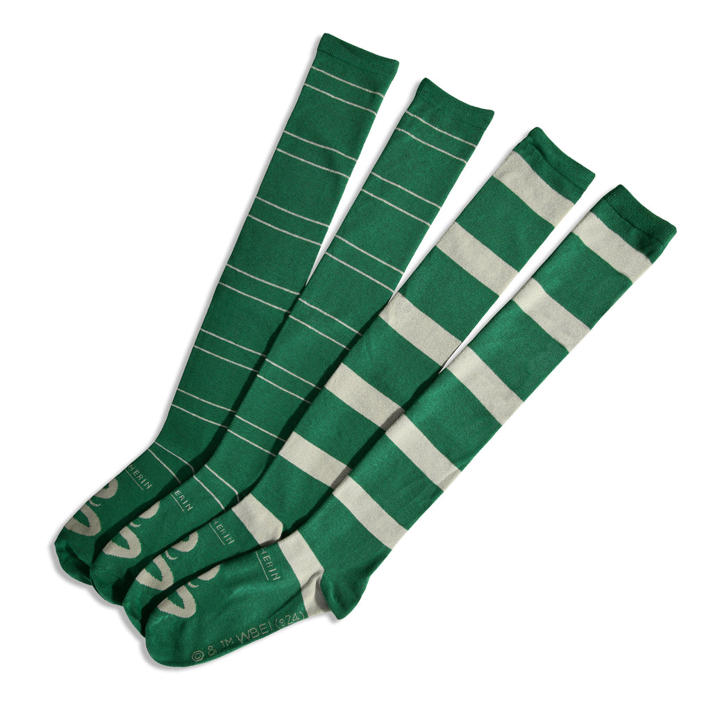 Imagen del producto Harry Potter - Calcetines Altos Slytherin Pack de 2
