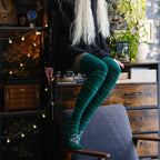 Imagen del producto Harry Potter - Calcetines Altos Slytherin Pack de 2